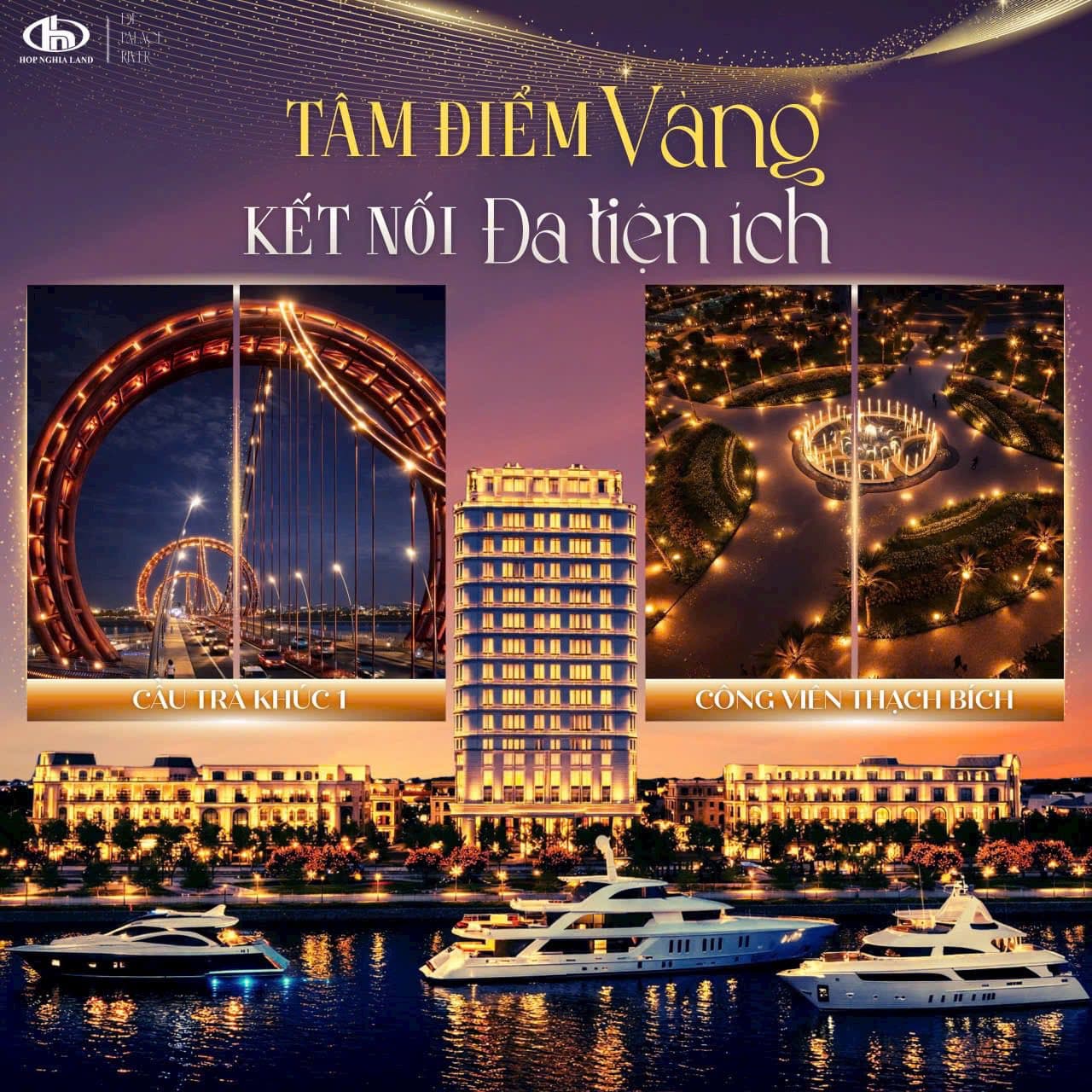 De Palace River - Tâm điểm vàng - Kết nối đa tiện ích